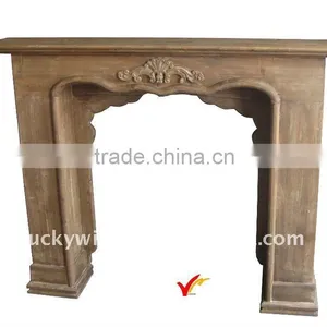 Freestand Manmade Wooden Antique Mantels for Sale thumbnail-1