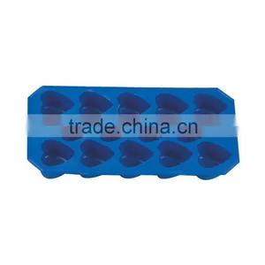 TPR 22*11*2.8 Heart Chocolate Mold Silicone Ice Mould thumbnail-1