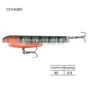 CH14QB1 Factory in Stock Plastic Sinking Pencil Lure for Bass Fishing thumbnail-1