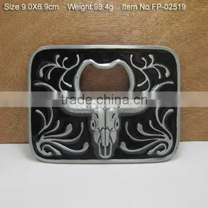 Cross Belt Buckle With Rhinestones Burnisher Plate Buckle thumbnail-2
