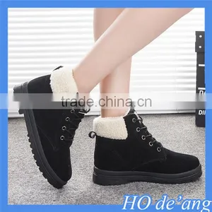 2016 Hogift Winter New Korean Fashion Casual Warm Fluff Women Martin Boots Snow Boots Women MHo-140 thumbnail-1