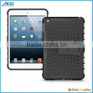 China Suppliers Plastic and TPU Case With Stand for Ipad Mini 4 Tablet Case thumbnail-3