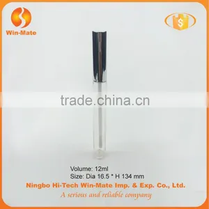Hot-selling Clear Electroplate Bright 134*16.5mm Lip Gloss Cosmetic Empty Packaging thumbnail-3