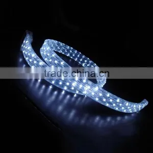 Sichuan Festalight Round Water Proof 3/8 Inch Plastic White Flat Led Rope Light Flexible Led Strip Light 220v With ce Rohs ul thumbnail-4
