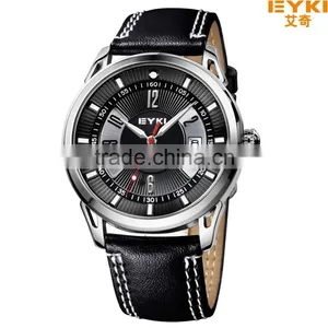 Casual Men Business Japanese Movt Quartz EYKI Brand Watch Relogios Masculino thumbnail-5