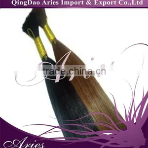 Indian Human Virginal Hair in Bulk Wholesale Price About 20'' Long thumbnail-1