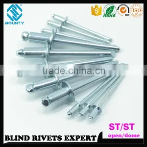 HIGH QUALITY ISO 15979 STEEL RIVET BODY STEEL MANDREL ST/ST RIVETS thumbnail-3