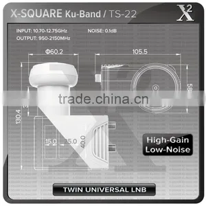 Best New Tokyosat Twin Lnb in 2016 thumbnail-5