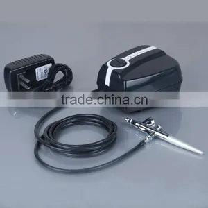 Portable Airbrush Compressor Kit for Tattoo, Cake,nail thumbnail-1