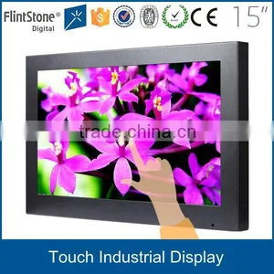 FlintStone 15" 19" 22" 32" 42" 55" H-d-m-i Touch Panel dc 12v Adapter Lcd Advertising Display Screen Tft Monitor thumbnail-1