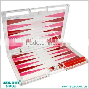 2016 New Design Magnetic Backgammon Chess Game thumbnail-1