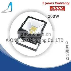 High Power SMD Bridgelux Led Outdoor Lighting Led Flood Light 200w With Meanwell Led Driver thumbnail-1