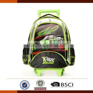 Hot Sale EVA Crazy Racers School Trolley Bags for Boys thumbnail-1