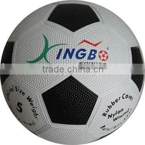 Pebble Surface Rubber Soccer Ball thumbnail-1