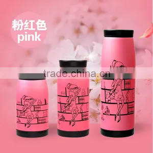 Stainless Steel Double Wall Bachelor Fat Vacuum Thermos Flask thumbnail-1