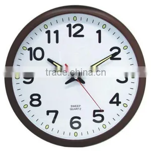 Wall Mounted Clock, Plastic Decorative Wall Clock, Home Design thumbnail-1