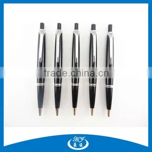 Fat Click Cute Metal Ballpoint Logo Pen thumbnail-1