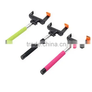 Wholesale Price Wireless Mobile Phone Monopod, Foldable Wireless Monopod, Photo Taking Favorite Selfie Stick 2015 thumbnail-1
