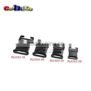 Ultrathin Center Release Buckle for Luggage Backpack Straps #FLC353-20/25/30/35 thumbnail-1