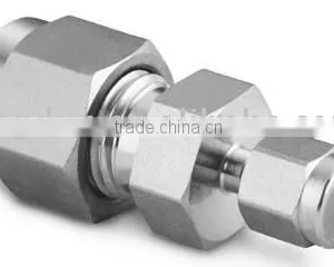 Reducing Union, Double Ferrule Tube Fitting, Swagelok Type Fitting thumbnail-1