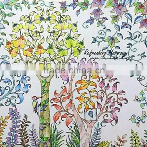 Wholesale An Inky Treasure Hunt and Enchanted Forest Coloring Book English Version Secret Garden Series thumbnail-2