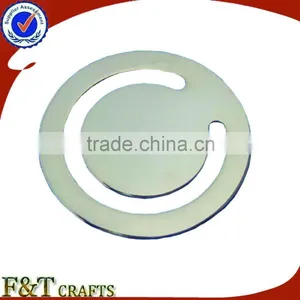 High Quality Round Oval Rectangle Golden Bookmark thumbnail-1