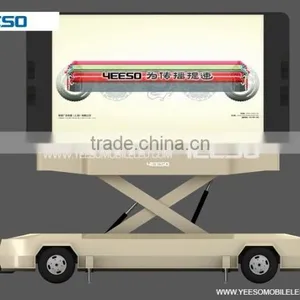 YEESO Mobile LED Advertising Trailer, Advertising Outdoor LED Display Screen, YES-T12 thumbnail-1