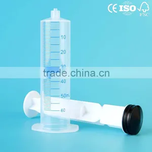 50ml Luer Lock Syringe 3 Parts Disposable Syringe thumbnail-1