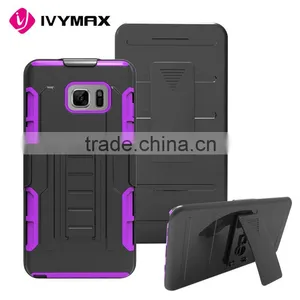 New Arrival Hybrid Heavy Duty Phone Case New Kickstand Holster Case for Samsung Note 7 Supplier's Choice thumbnail-2