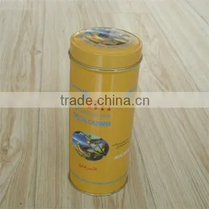 Hot Sale Round Tea Tin Case for Packaging Storage Display thumbnail-3