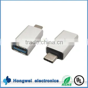 USB-C (Type-C) to 3.0 USB-A (Type-A) Female Adapter Converter Connector for Mac Book, Nokia N1, HTC 10, LG G5, Nexus 5X/6P thumbnail-1