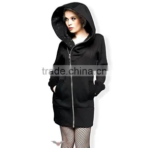 Asymmetrical Cyber-goth Jacket for Women thumbnail-1