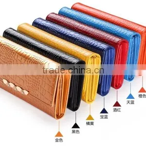 2016 Hot Selling Custom Genuineleather Wallet Leather Women Wallet thumbnail-1