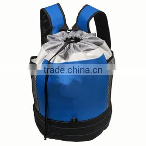 Friendly Drawstring Beach Backpack thumbnail-1