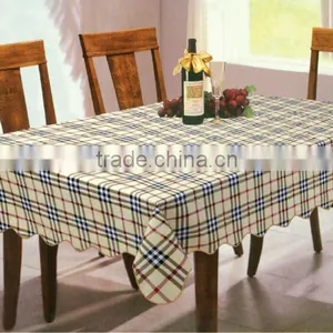 Wholesale Price for Beautiful Square Printed Vinyl Tablecloth thumbnail-1
