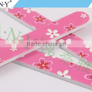 Nails Cure Polishing and Shaping Cure Pink Flower Nail File Standard Size thumbnail-4