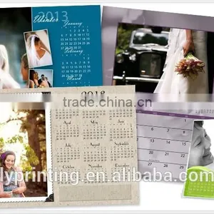 High Quality Desk Calendar Printing , Large Size Wall Calendar Printing thumbnail-3