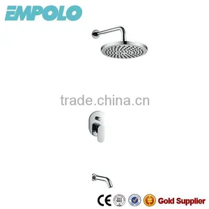 Round Shape Solid Brass Shower Set for Bathroom 11 3702 thumbnail-1