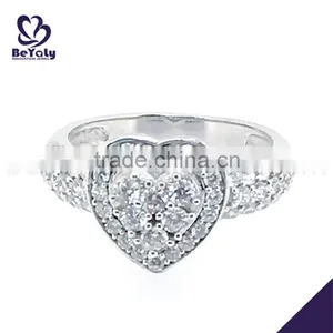 Wholesale Price Fashion Jewelry Sterling Silver Wedding Ring for Women Supplier's Choice thumbnail-1