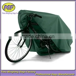 0utdoor Waterproof Polyester Bike Cover Green Color thumbnail-1