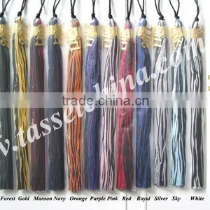 9" Adult Graduation Cap Tassels (Black Series) thumbnail-1