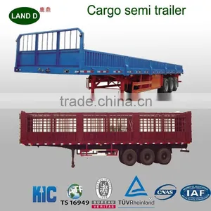 3 Axle Flatbed Designer 40t Low Bed Semi Trailer on Sale thumbnail-2
