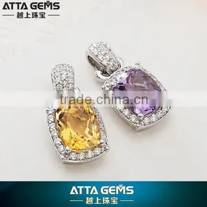 Pendant for Best Frined S925 Platinum Plating Silver Pendant thumbnail-1