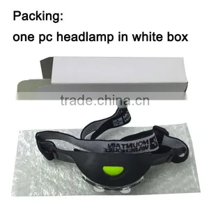 T01 The Best Factory Cheap LED Headlamp 2*CR2032 Battery Plastic Head Lamp Quality Choice thumbnail-6