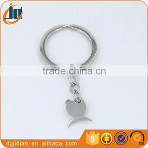 20mm High Polished Stainless Steel Flat Split Ring For Bag thumbnail-5