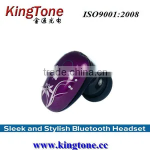 Super Light Weight and Mini Size Wireless Bluetooth Earphone KT-H52 Ear Hook Bluetooth Version 2.1 thumbnail-1