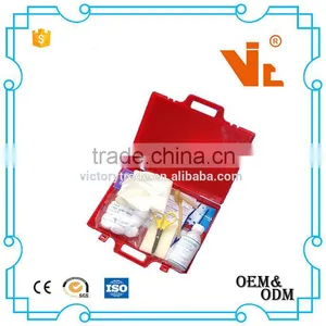 V-FB61 Plastic Waterproof Car First Aid Kit Box With Handle thumbnail-2