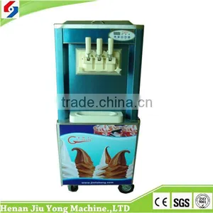 CE Approve Commercial Soft Ice Cream Machine With 3 Flavor thumbnail-4