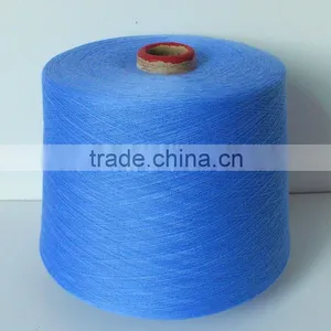 Dope Dyed Polyester Ring Spun Yarn for Knitting thumbnail-1