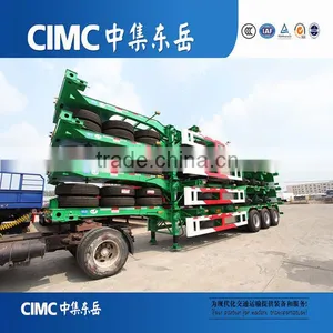 CIMC Competitive Price 40ft Container Chassis Skeleton Trailer thumbnail-4